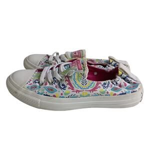 Converse Shoreline Slip On Multicolor Floral Paisley Women's size 8